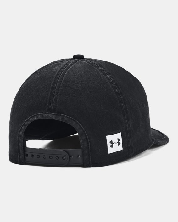 Men's UA Branded Snapback Cap in Black image number 1